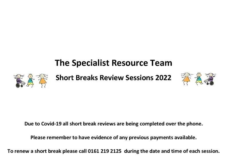 Image of Short Breaks Review Sessions